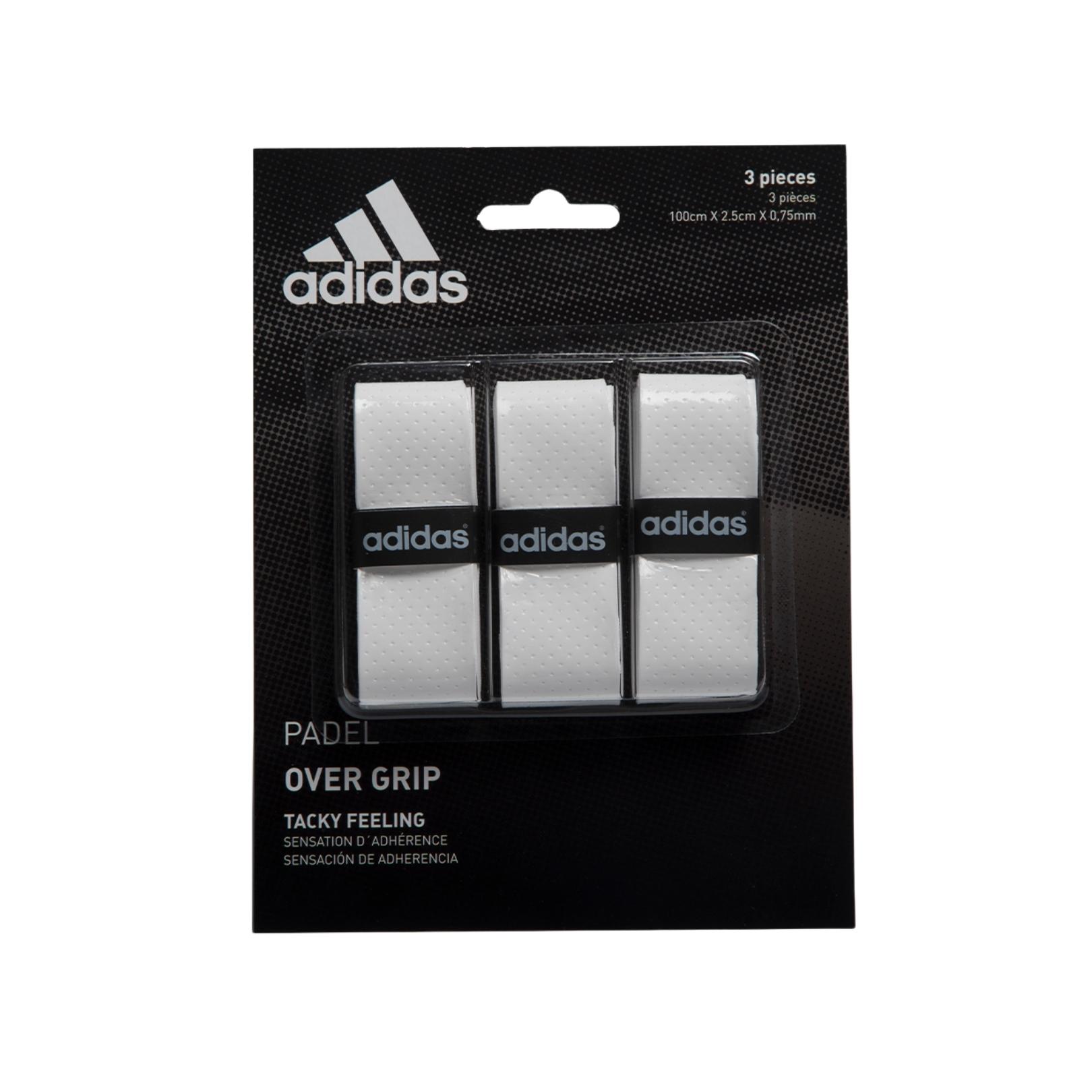 Adidas Overgrip 3-pack White